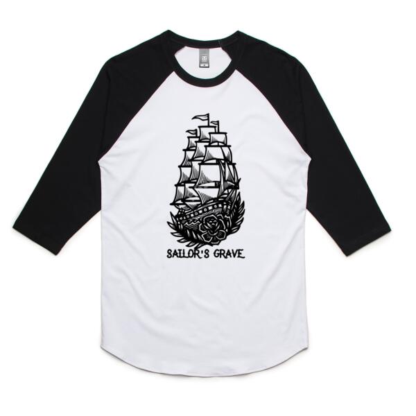 Sailor's Grave (Baseball T) Thumbnail